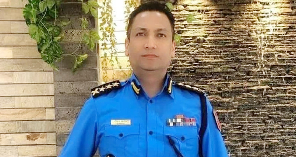 ललितपुर प्रहरी प्रमुखमा एसएसपी शेखर खनाल
