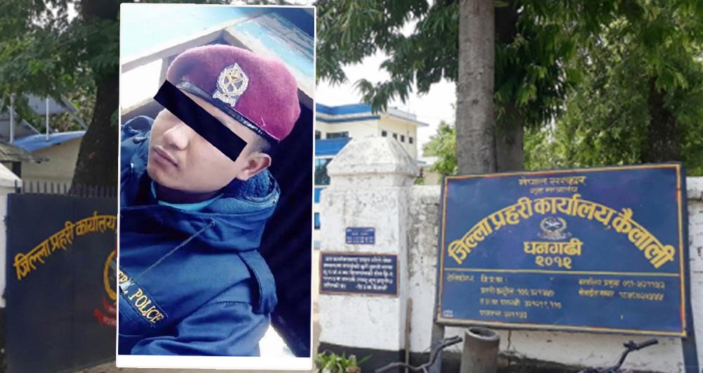 सहायक हवल्दार नै प्रहरीको फन्दामा