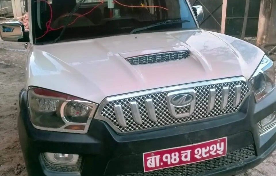 घरबाटै स्कारपियो चोरी