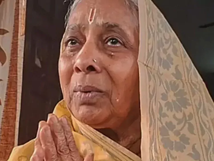 ३० वर्षदेखिको मौन व्रत अन्त्य गर्दै ८५ वर्षीया सरस्वती