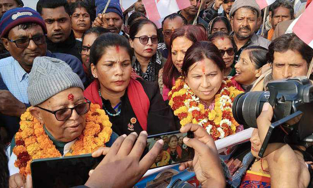 मधेशमा सत्ता गठबन्धनबाट चौधरी र ढुंगानाले गराए मनोनयन दर्ता