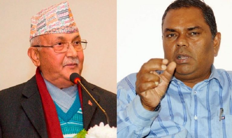 राष्ट्रिय सभामा एमालेलाई भाग दिन उपेन्द्र सकारात्मक,माधव फकाउँदै प्रचण्ड