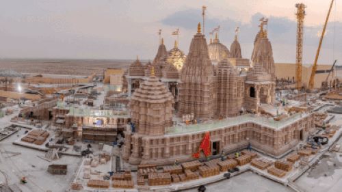 अबुधाबीमा बन्यो पहिलो हिन्दू मन्दिर