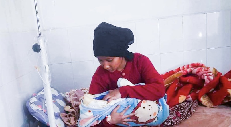 १३ वर्षकी बालिकाले जन्माईन छोरी