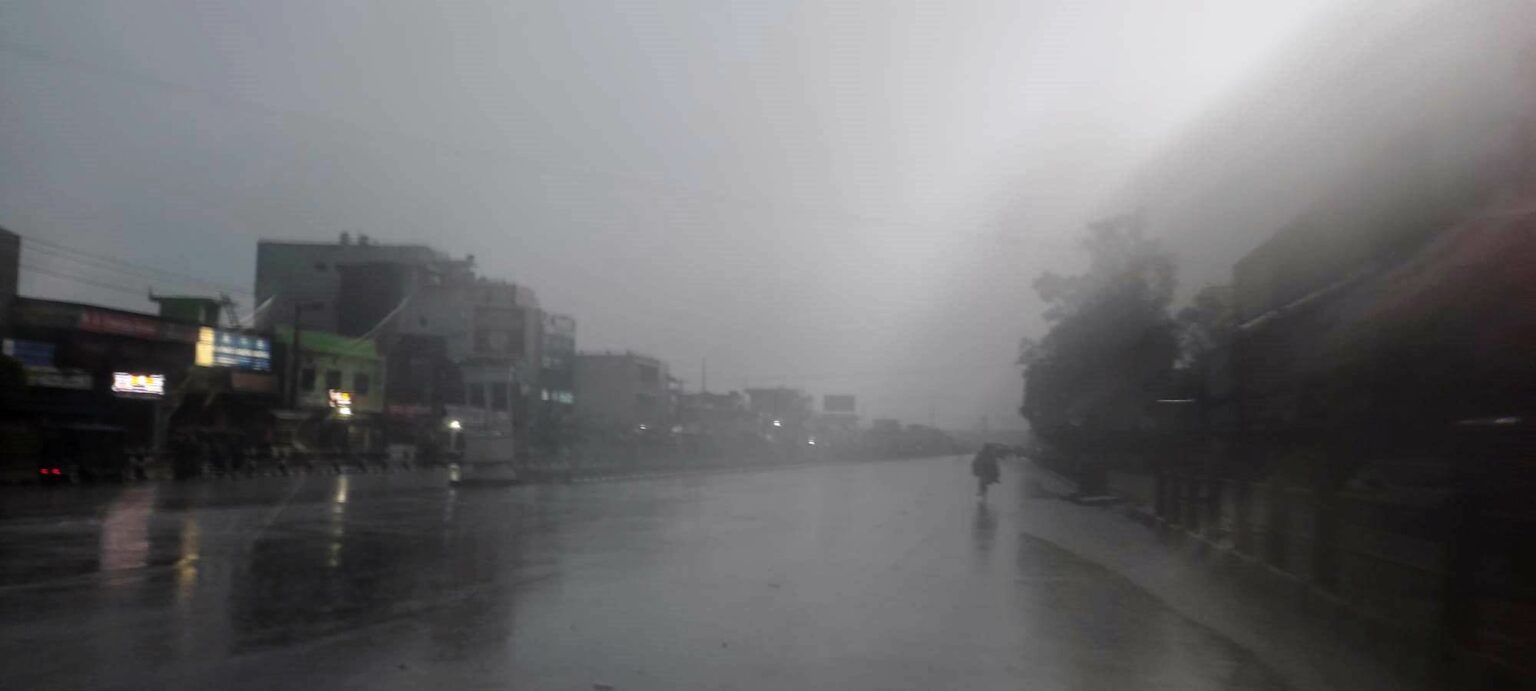 गण्डकीमा बिहानैदेखि वर्षा