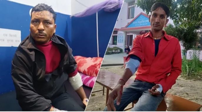 गुडीरहेको मोटरसाइकलमा बाघले आक्रमण गरेपछि…