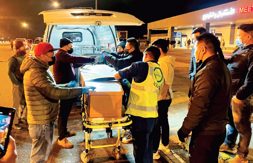 इराकमा मृत्यु भएका मोरंगका बस्नेतको चन्दा उठाएर तीन महिनापछि नेपाल पठाइयो शव