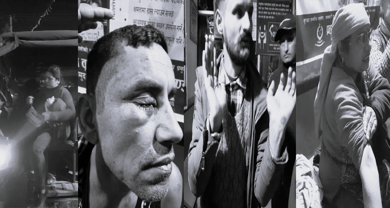 महानगर प्रहरीसँग भिडे फुटपाथ व्यवसायी, दुवैतर्फ गरी ११ जना घाइते