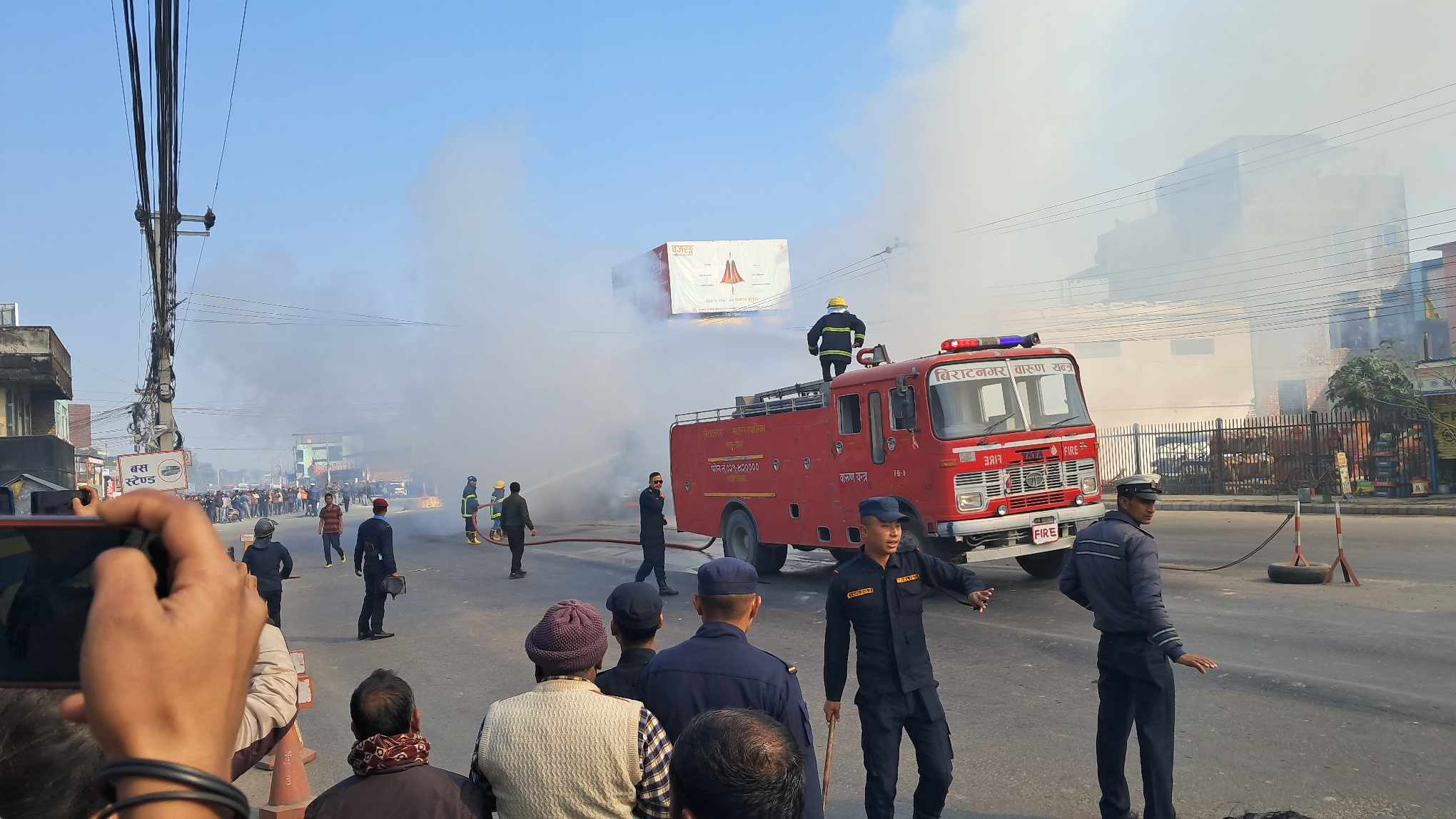 ट्रकको ठक्करबाट  मोरङको बरगाछीमा एक जनाको घटनास्थलमै मृत्यु