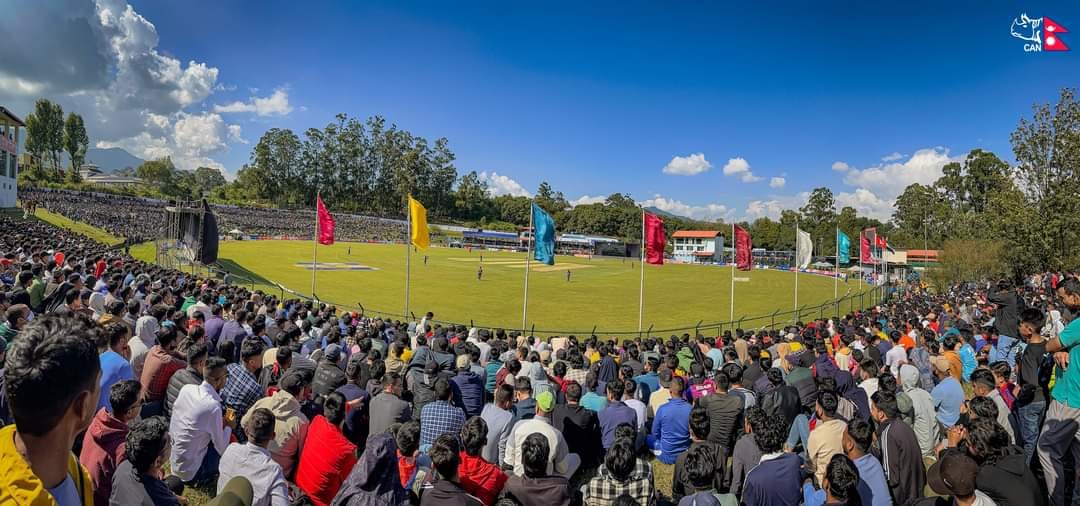 नेदरल्यान्डमाथि नेपालको चर्को दबाब, गुमायो सातौंं विकेट