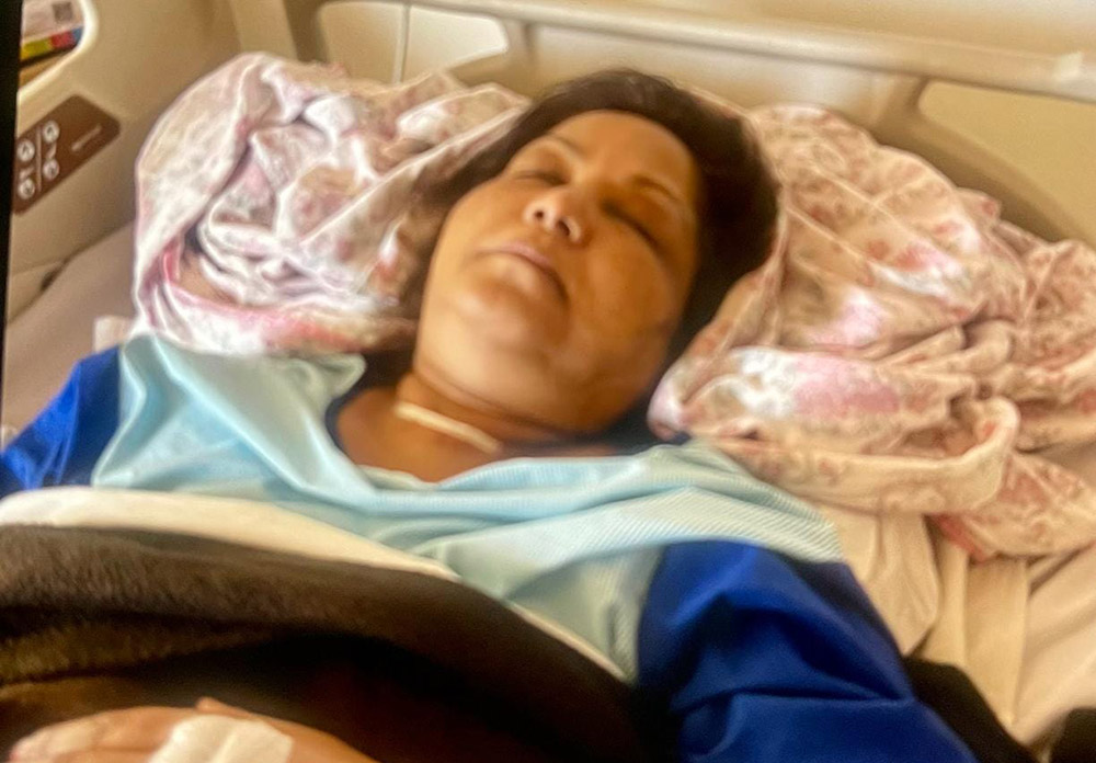 आरजु राणा देउवाले गराइन् थाइराडको शल्यक्रिया