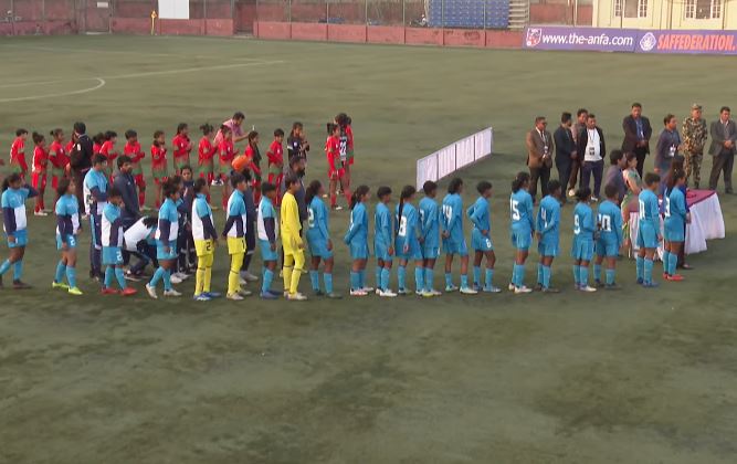 भारतलाई हराउँदै बङ्गलादेशले जित्याे १६ वर्षमुनिको साफ महिला च्याम्पियनशिपकाे उपाधि
