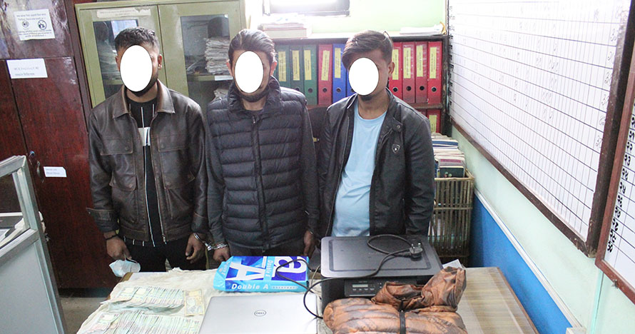 नक्कली नोट कारोबारको आरोपमा ललितपुरबाट ३ जना पक्राउ