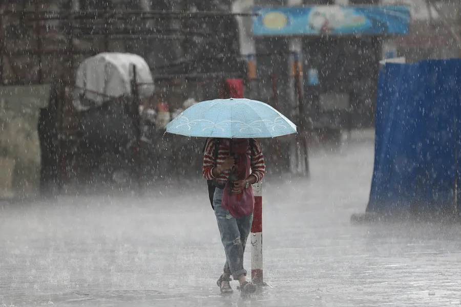 आज यी ३ प्रदेशमा भारी वर्षाको सम्भावना