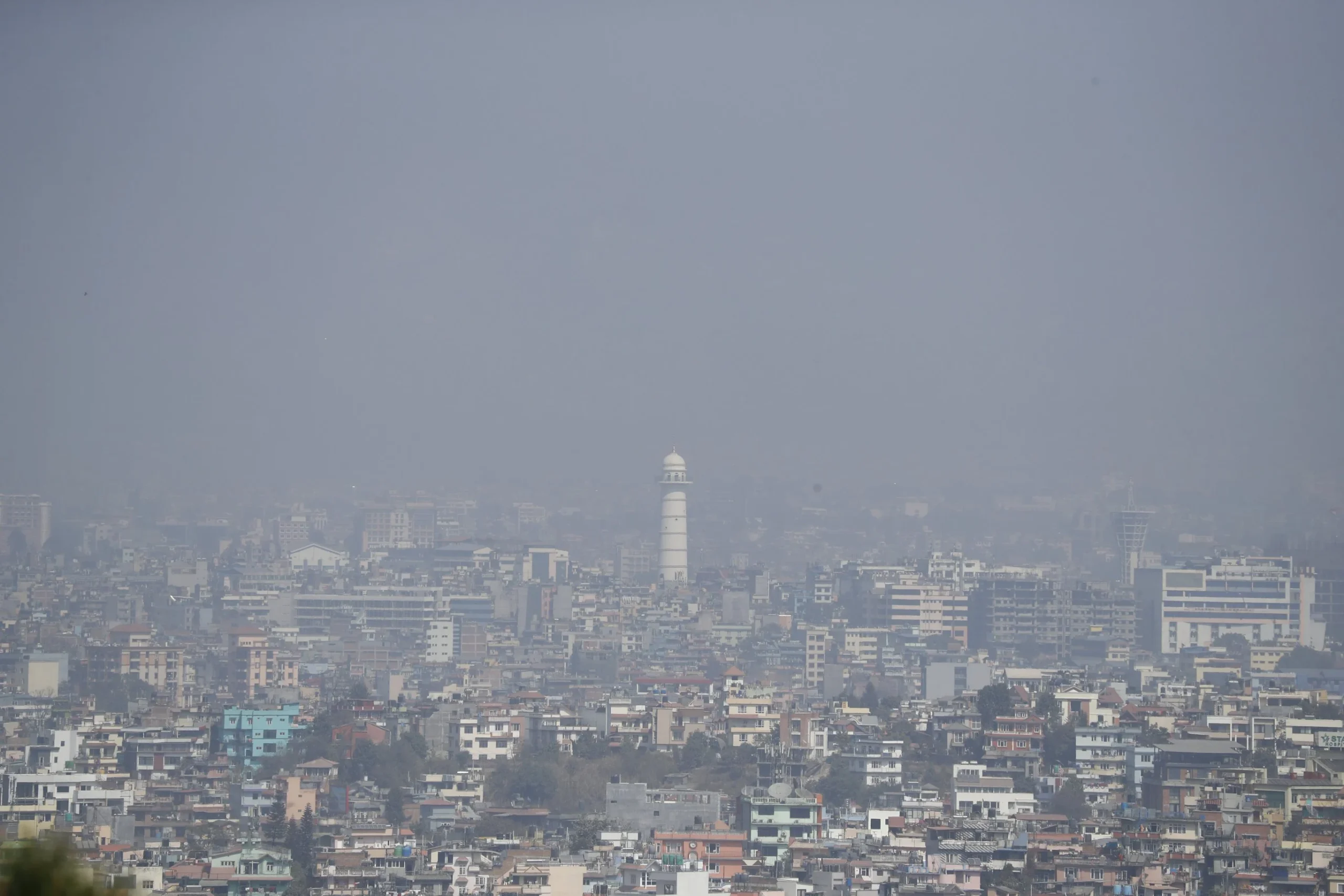 सबैभन्दा खराब हावाको गुणस्तर भएका देशहरूको सूचीमा नेपाल शीर्ष १० स्थानमा