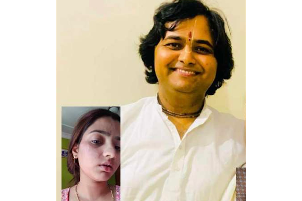 भागवत आचार्य सितलकृष्णद्वारा श्रीमतीमाथि निर्घात कुटपिट, धर्मगुरुहरु मुकदर्शक