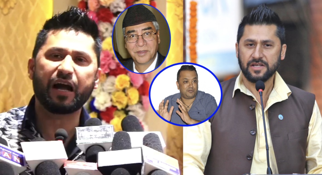 आफैले खनेको खाल्डोमा आफै परे देउबा र गगन, प्रमाण बोकेर काठमाडौं-४ मा भिड्न आउनुस भन्दै दिए कडा चुनौती रविले