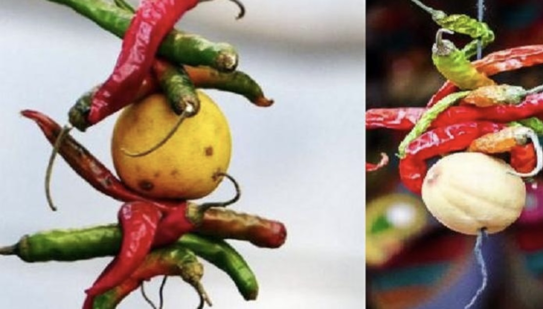 ढोका वा गाडीमा किन झुण्ड्याइन्छ कागती र खुर्सानी, यस्तो छ धार्मिक सत्य