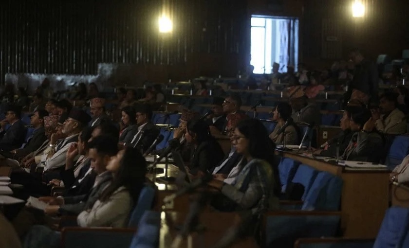 बैठक चलिरहँदा संसद भवनमा लोडसेडिङ !