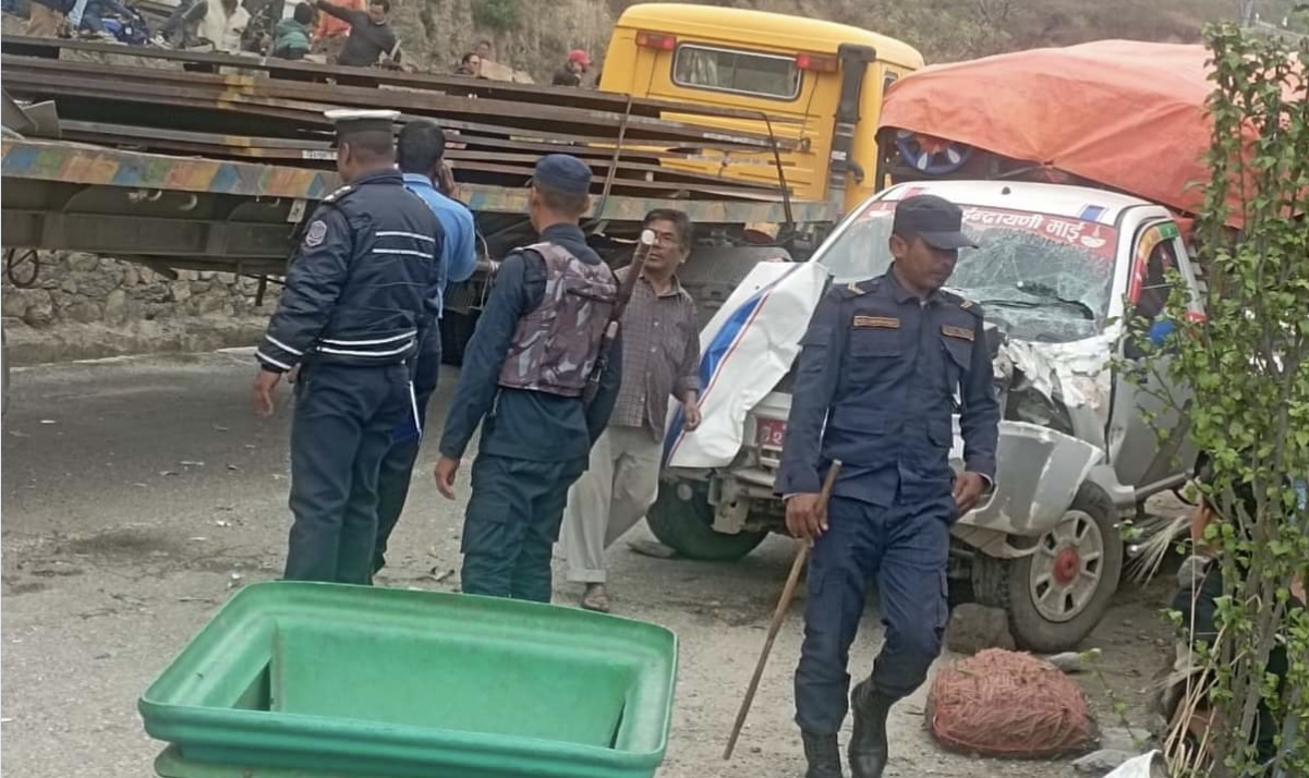 धनकुटामा सवारी दुर्घटना, एक जनाको मृत्यु