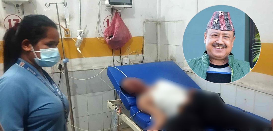 मेयर हमाललाई ‘धम्की दिने’ व्यक्तिले नगरपालिकाभित्रै विष खाए