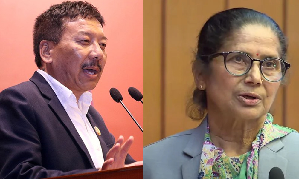 राष्ट्रिय सभाको दुई समितिको सभापतिमा एमालेका शेर्पा र पन्त निर्विरोध निर्वाचित