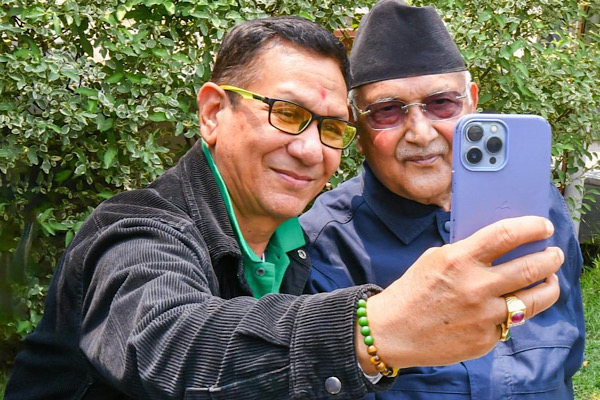 नयाँ वर्षको पहिलो सेल्फी !