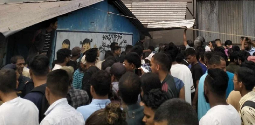 वीरेन्द्रनगरको एक गोदाममा आगलागी