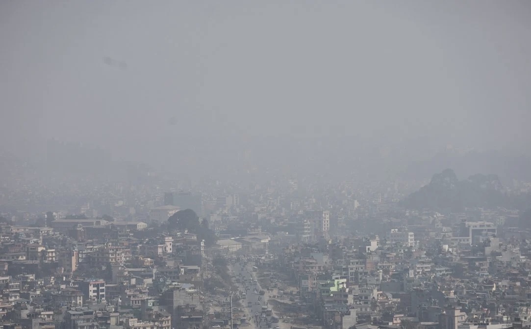सबैभन्दा प्रदूषित सहरमा काठमाडौँ यथावत्