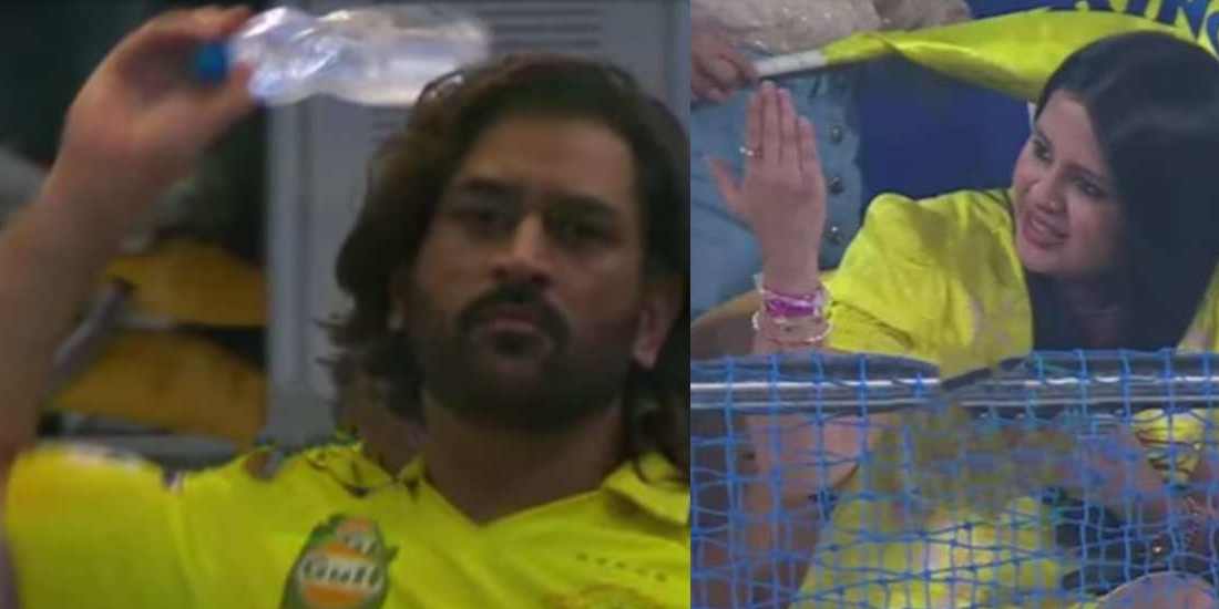 जब आईपीएलमा  क्यामेराम्यानले धोनीकी श्रीमतीलाई बारम्बर जूम गरे तब धोनीले क्यामराम्यानलाई पानीको बोतल उज्याए