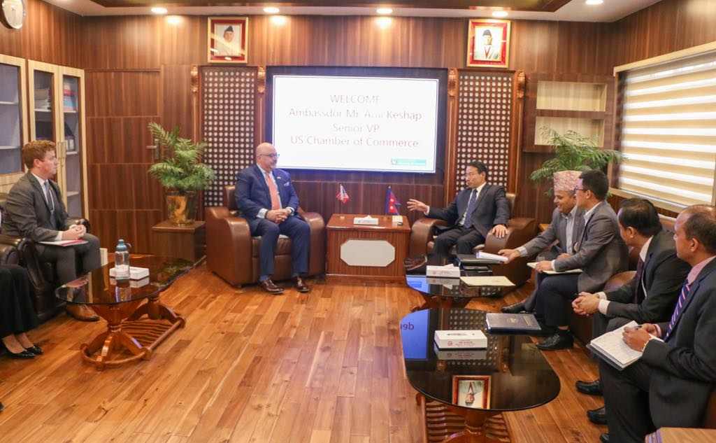 धेरै अमेरिकी कम्पनीले ठुलो लगानी लिएर नेपाल आउन चाहेका छन् : अतुल