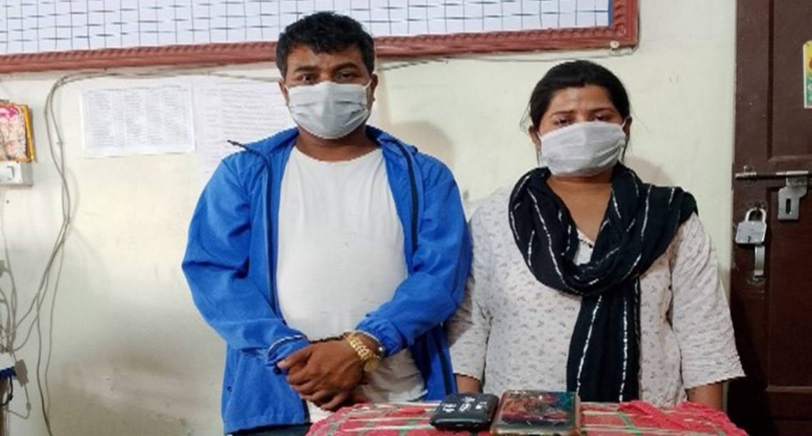अटोमा १० किलो गाँजा लिएर हिँडिरहेका दम्पति पक्राउ