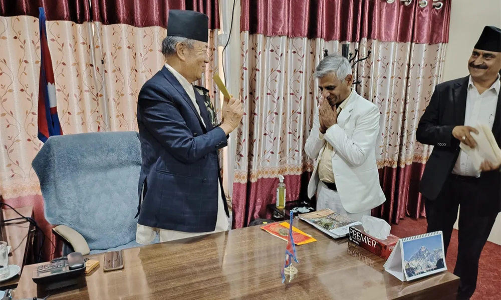 विश्वासको मत नलिने अडानसहित कोशीका मुख्यमन्त्रीले बुझाए प्रदेश प्रमुखलाई तीन पन्ने पत्र