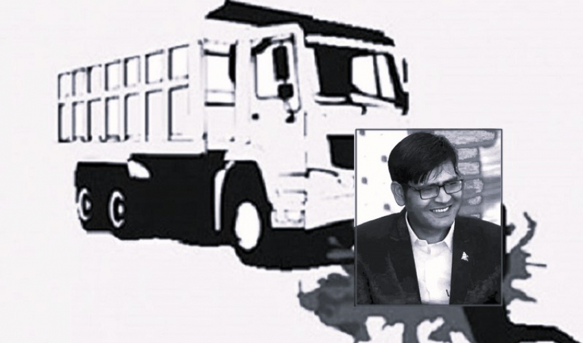 महेन्द्रको ज्यान लिएर फरार टिप्पर र चालक प्रहरी नियन्त्रणमा