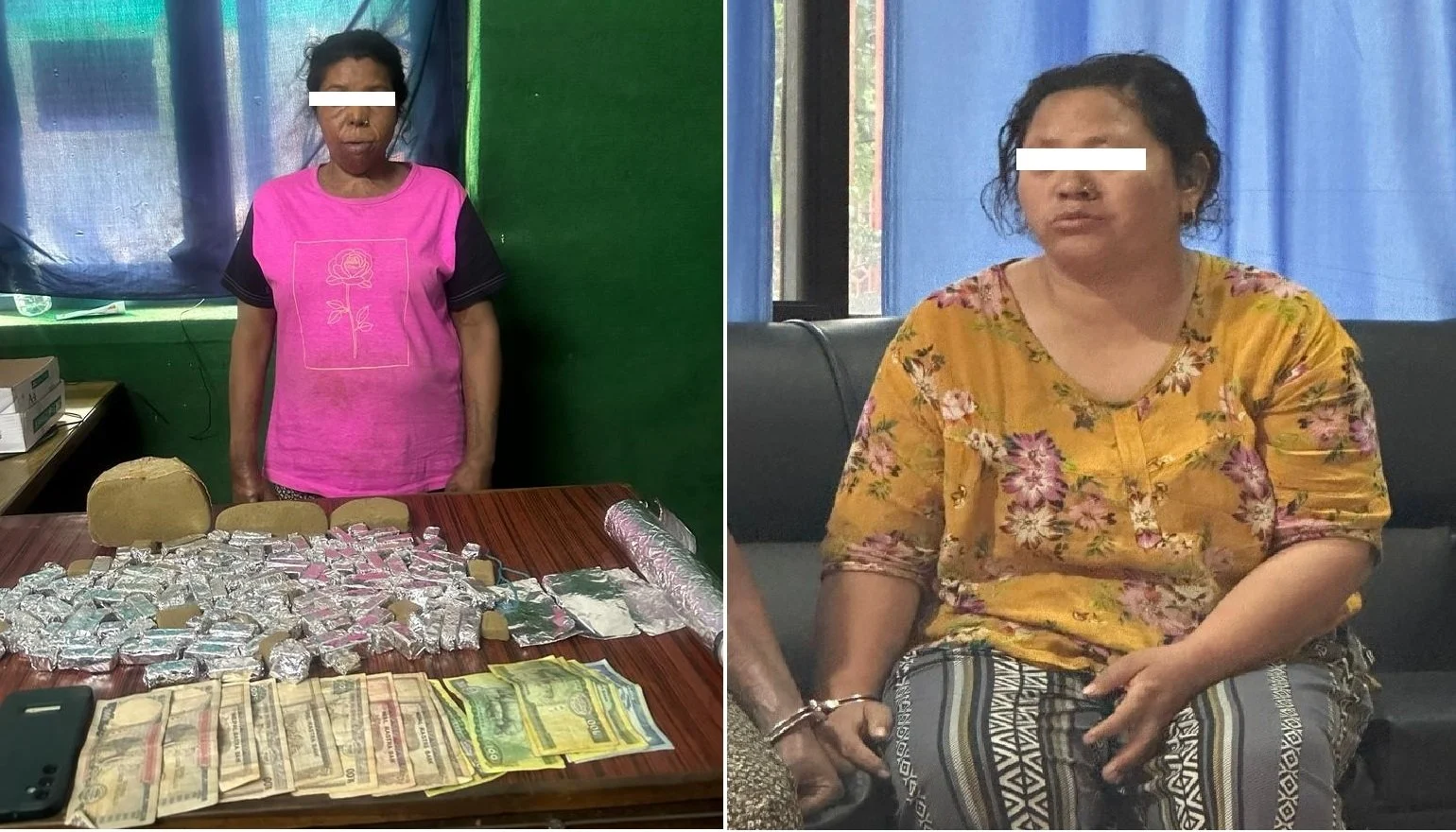 दुई महिला यसकारण परे पक्राउ