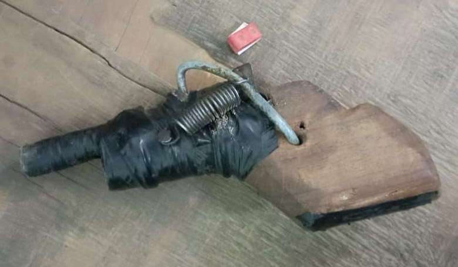 युट्युब हेरेर १६ वर्षे युवकले बनाए पेस्तोल, गोजीबाट निकाल्दा पड्किएर
