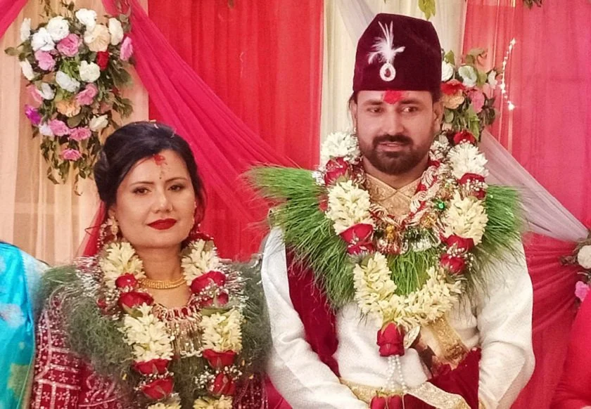 अभिनेता जीवनले मोडल सकीसँग गरे विवाह
