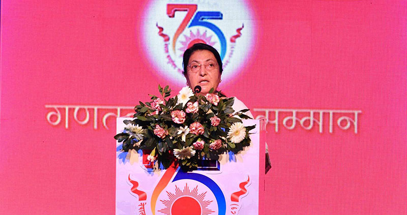 मदन भण्डारीलाई सम्झेर भक्कानिइन् विद्यादेवी भण्डारी