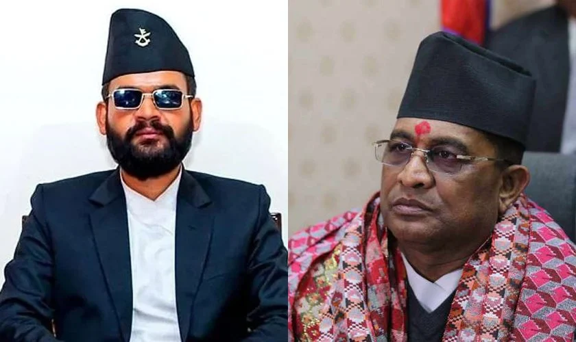 भौतिक मन्त्री रघुवीर महासेठलाई बालेन शाहको ‘दैनिक एक ट्रक धुलो उपहार’