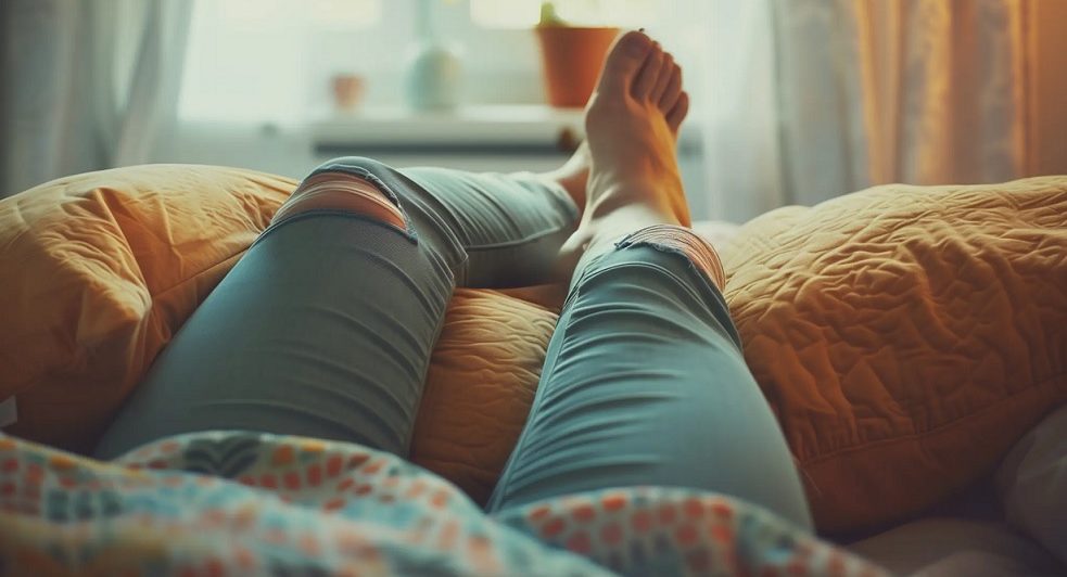 यस्तो छ  खुट्टा माथि राखेर सुत्दा हुने फाइदा