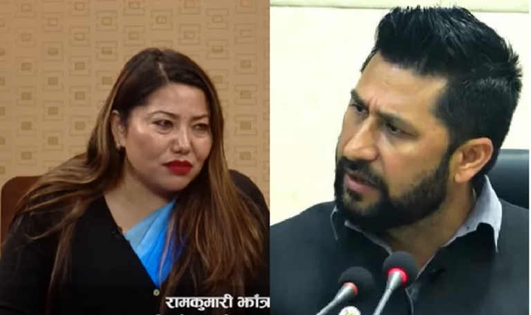 गृहमन्त्री लामिछानेलाई झाँक्रीको सुझावः ‘तपाईँका विरुद्ध बोल्ने, लेख्ने सबैलाई मुद्दा चलाउनुस्’