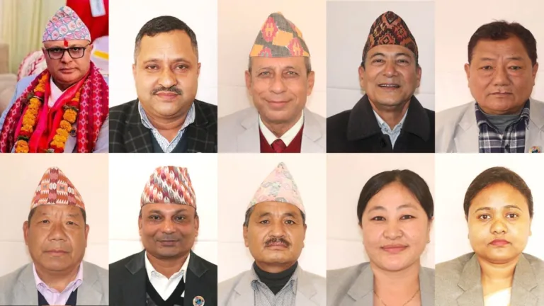 कोशीमा ५ मन्त्री र २ राज्यमन्त्री नियुक्त, अर्थमा राना, भौतिकमा उप्रेती, अन्य कुनमा को ?
