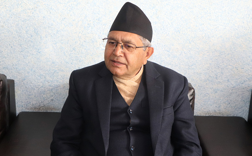 सभामुखले प्रमुख सचेतकहरुसँग छलफल गर्दै
