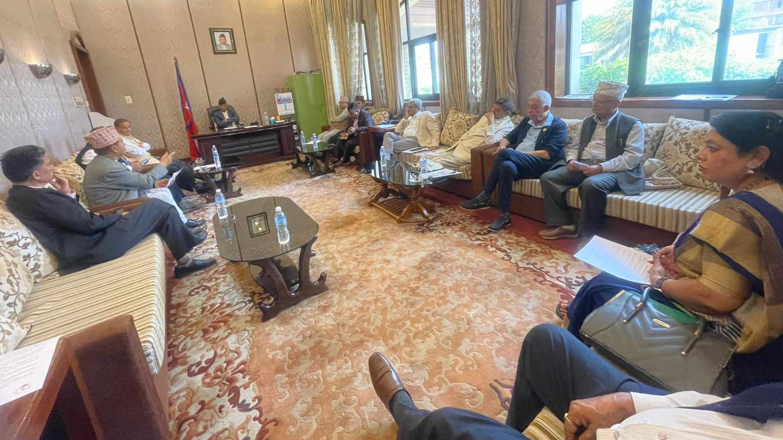 बानेश्वरमा विपक्षी दलहरूको बैठक