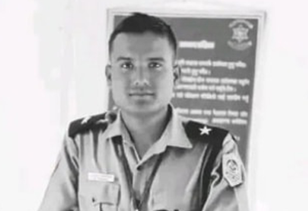 असई पोखरेलको भीरबाट लडेर मृत्यु