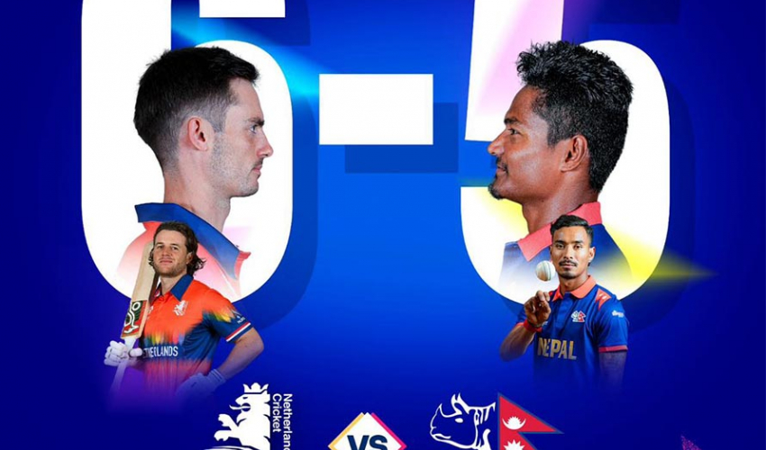 नेपाल १० वर्षपछि आज विश्वकप खेल्दै, नेदरल्याण्ड्स पहिलो प्रतिस्पर्धी