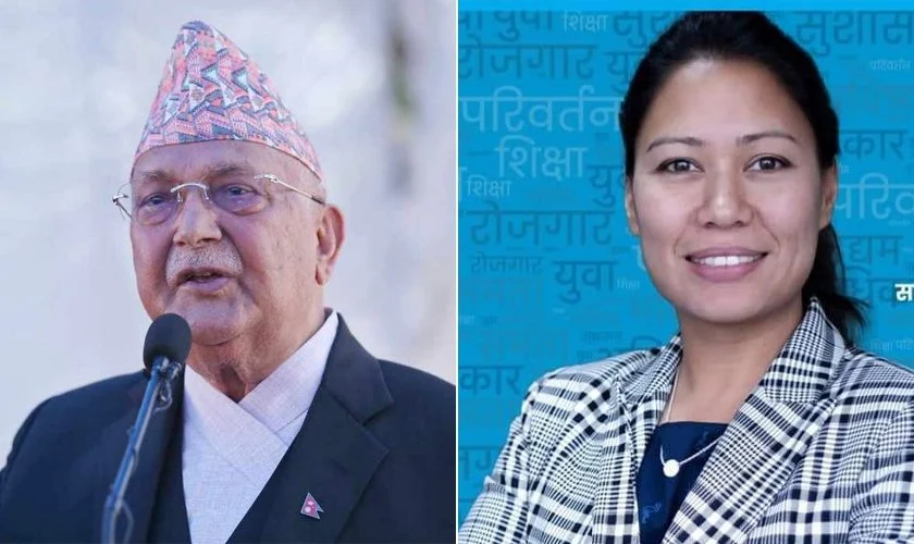 ओलीलाई सुमनाको जवाफ : यो हाम्रो समय हो