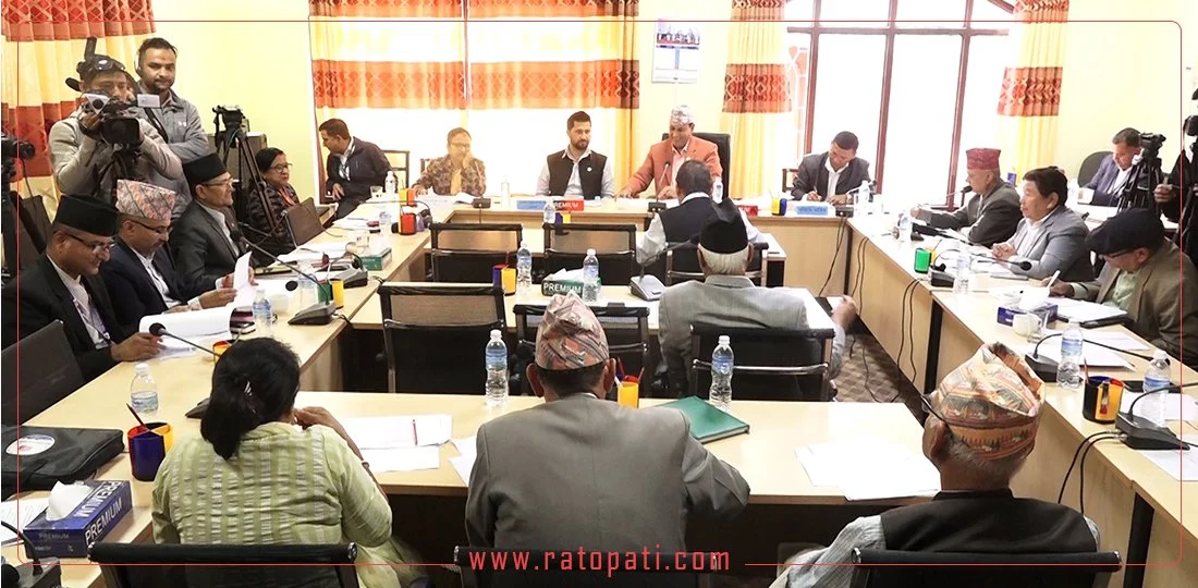 यसरी राज्यव्यवस्था समितिको बैठकमा एनजीओको खाजा, गृहमन्त्री लामिछानेको बहिष्कारपछि बैठक नै स्थगित