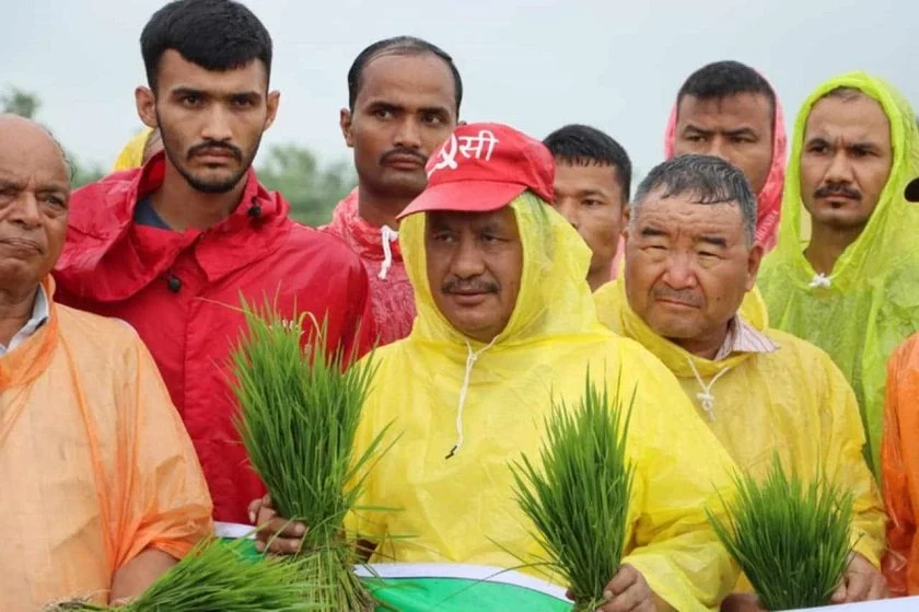 यस्तो भयो विप्लवको रोपाईं