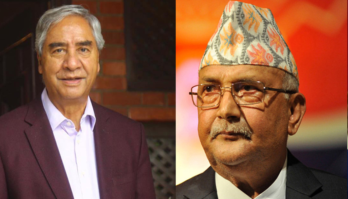 ओलीले चिया खान बोलाएपछि देउवा पुगे बालकोट